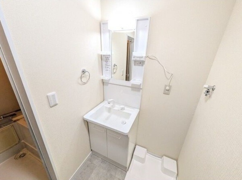 洗面設備　図面と現状に相違がある場合には現状を優先