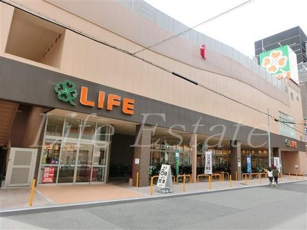 スーパー　ライフ堺筋本町店（スーパー）まで338m