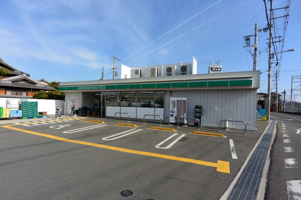 コンビニ　ローソンストア100 枚方村野本町店（コンビニ）まで144m