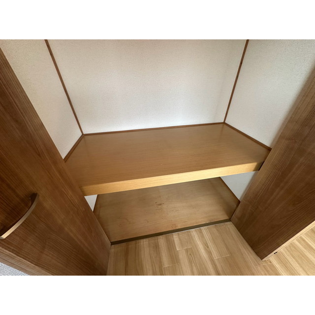 収納　広々収納付き！