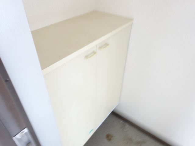 玄関　シューズボックスあります