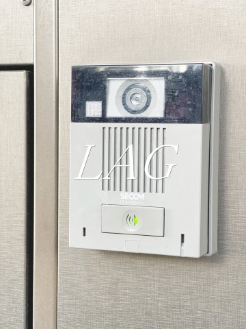 セキュリティ　モニター付きインターフォンです。
