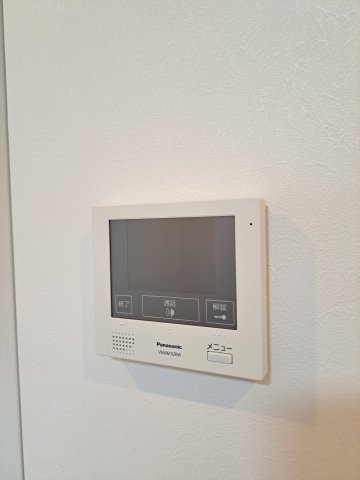 セキュリティ　TV付きインターホンでセキュリティ面も安心です