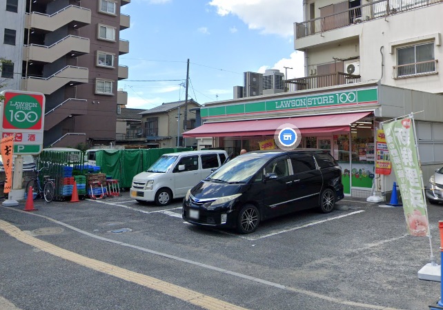 コンビニ　ローソンストア100 LS船橋大神宮店（コンビニ）まで306m