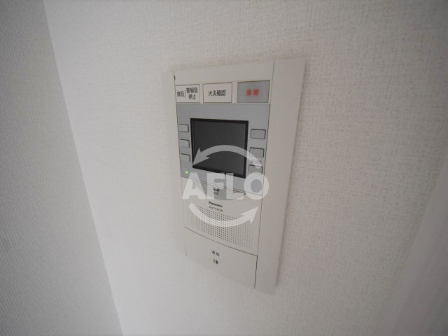 セキュリティ　プレサンスタワー北浜　TVモニター付きインターホン