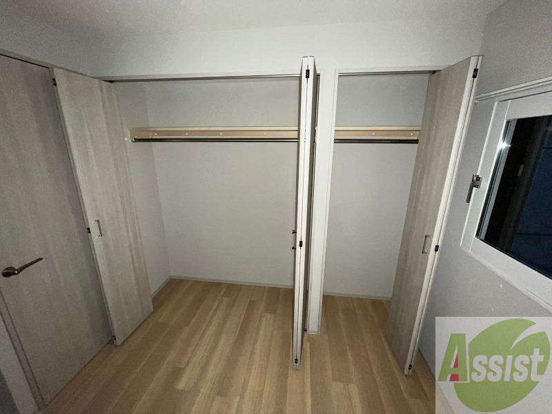 収納　収納もバッチリあるのでお部屋が片付きますよ！