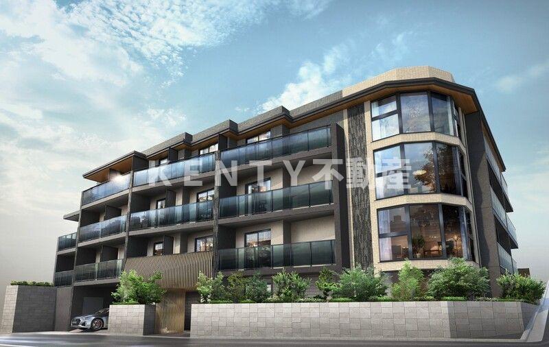 建物外観　こちら、外観パースです