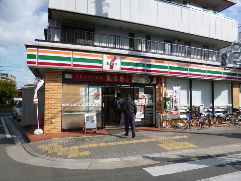 コンビニ　セブンーイレブン大阪諸口１丁目店（コンビニ）まで287m