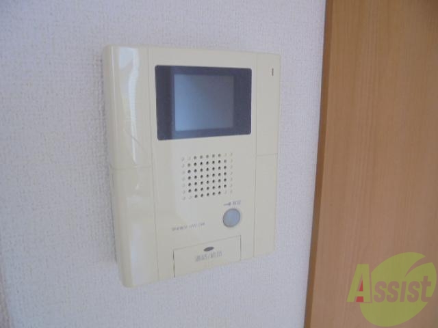 セキュリティ　モニター付きで女性でも安心