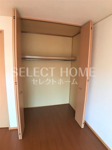 収納　十分な収納スペースがあります