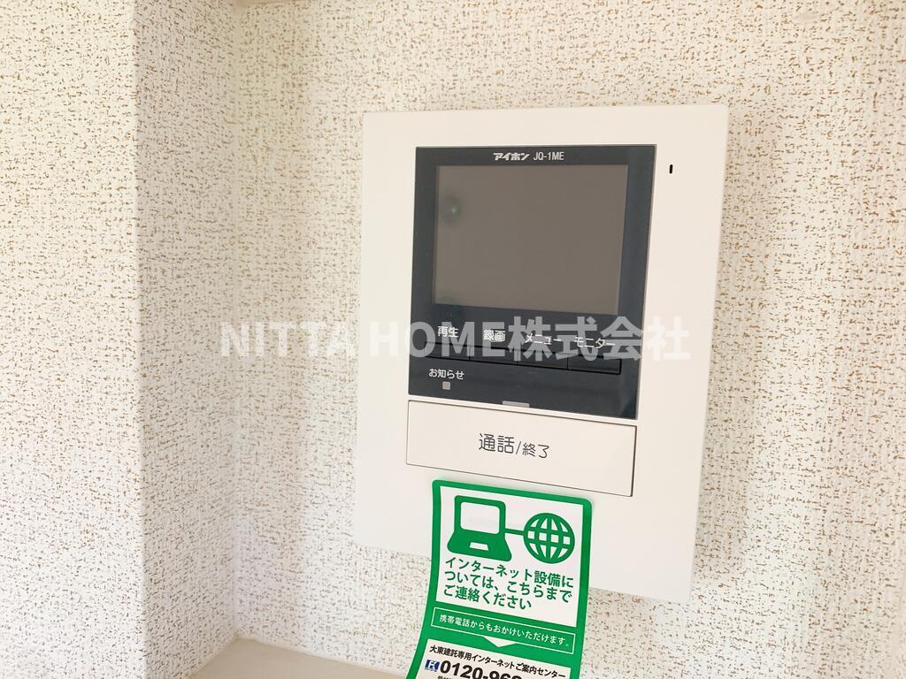 セキュリティ　ＴＶドアホンがついています★
