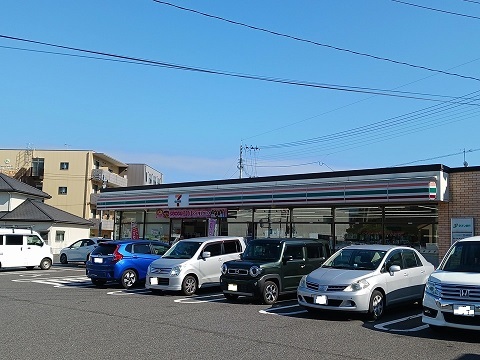 コンビニ　セブンイレブン鹿児島原良店（コンビニ）まで550m