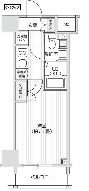 レジディア笹塚IIの間取り写真
