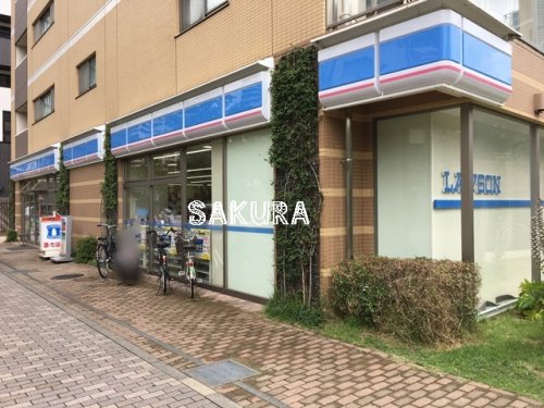 コンビニ　ローソン 中原中丸子店（コンビニ）まで158m