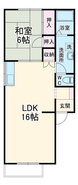 ロイヤルUの間取り写真