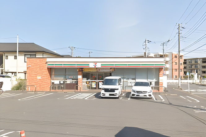 コンビニ　セブンイレブン 原木中山店（コンビニ）まで298m