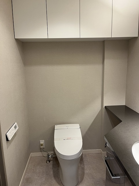 礼ゼロ 代々木エリアの高級賃貸物件 参宮橋マンション Dのトイレ写真