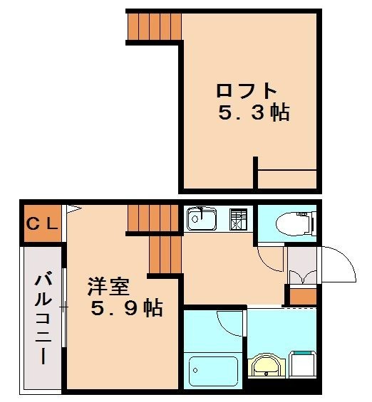 QuatreSaisons春日の間取り写真
