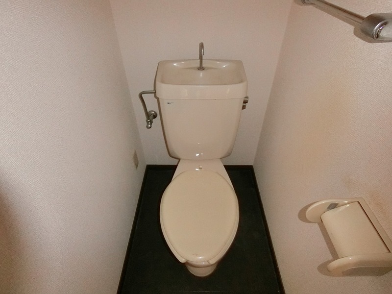 西武拝島線 玉川上水駅 徒歩10分 6階建 築36年のトイレ写真