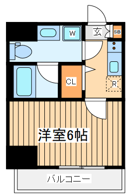 アンベリール川崎サウスの間取り写真