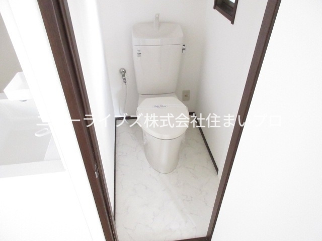 京阪本線 古川橋駅 徒歩7分 2階建 築42年のトイレ写真