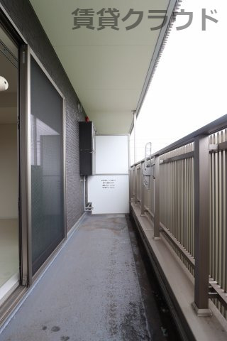 バルコニー　落ち着いた時間を過ごせるバルコニーです