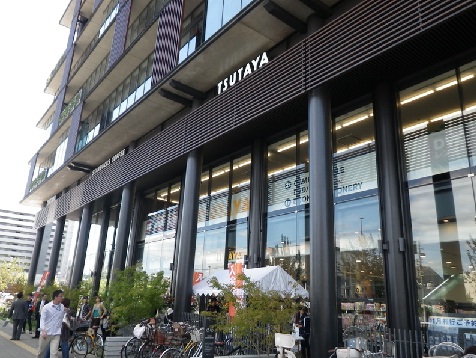 ショッピングセンター　平和書店 TSUTAYA 京都リサーチパーク店（ショッピングセンター）まで580m