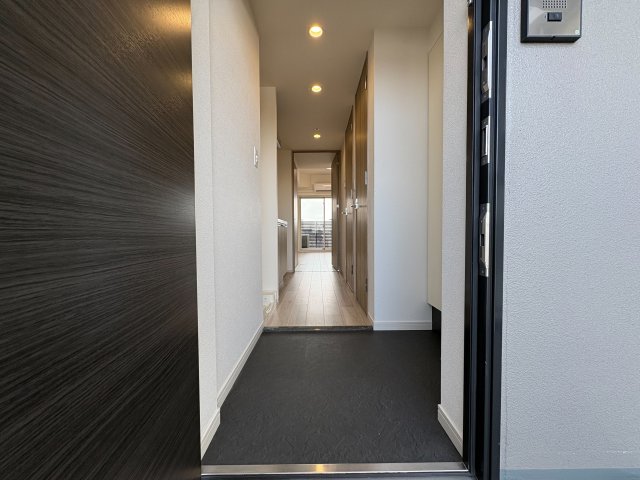 玄関　落ち着いた玄関です