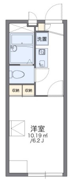 レオパレス三ツ沢上町の間取り写真