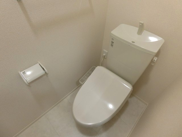 laid backのトイレ写真