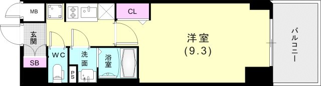 プレサンス神戸セレスティアの間取り写真