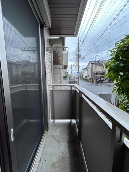 バルコニー　日当たりいいです！