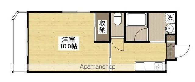 ＪＲ可部線 古市橋駅 徒歩6分 4階建 築21年の間取り写真