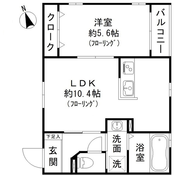 ハイツリーハウスの間取り写真