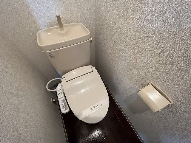 トイレ　ゆったりとした空間のトイレです