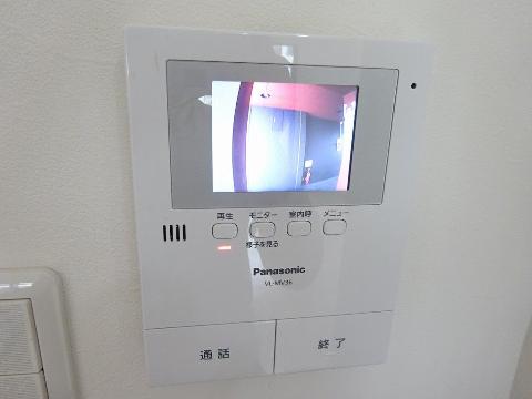 セキュリティ　カメラ付インターホン