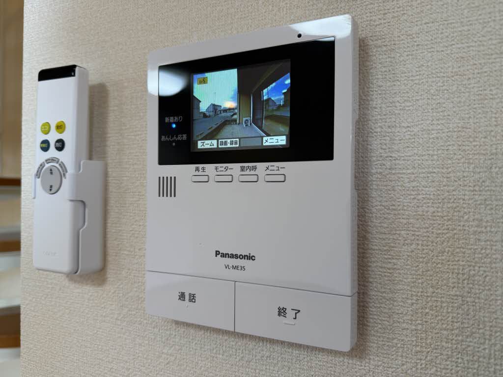 セキュリティ　モニタ付きドアホン