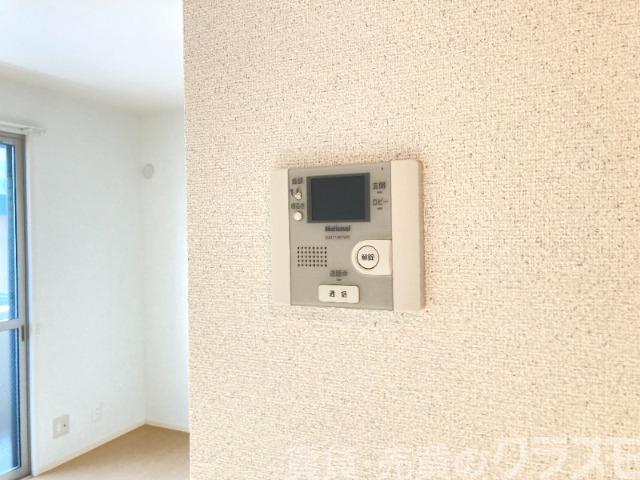 セキュリティ　来訪者が確認できるモニターホン♪