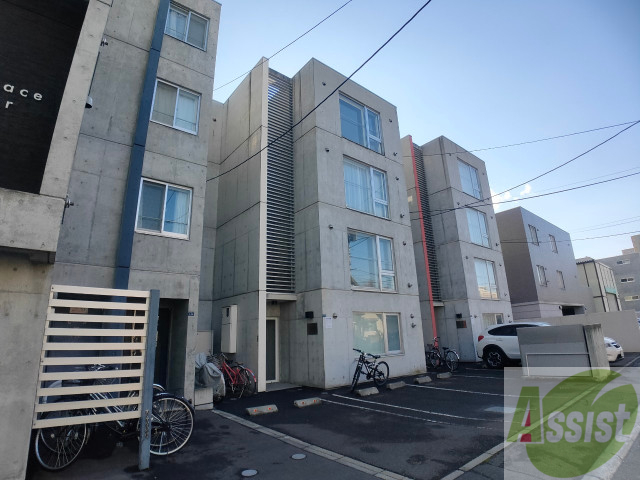 建物外観　札幌市中央区南６条西「エスパスブラン」