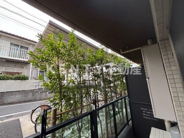 眺望　お庭の付いた物件です