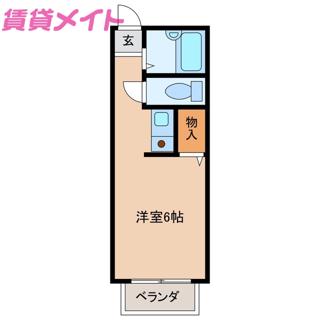 Southの間取り写真