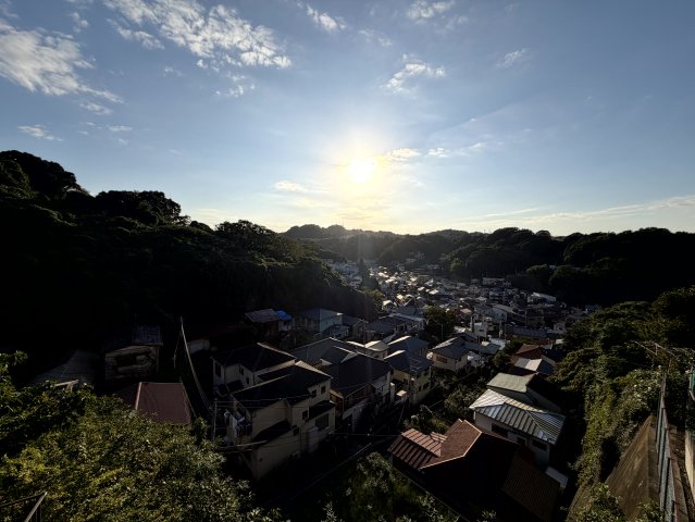 眺望　高台にある物件なので、景色良好です！