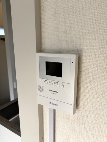 セキュリティ　来訪者が確認できて安心です！