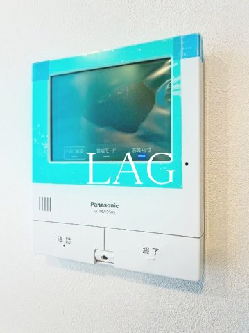 セキュリティ　モニター付インターホンです。