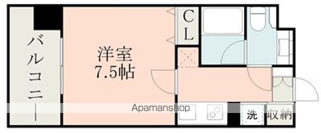 レジディア熊本辛島の間取り写真
