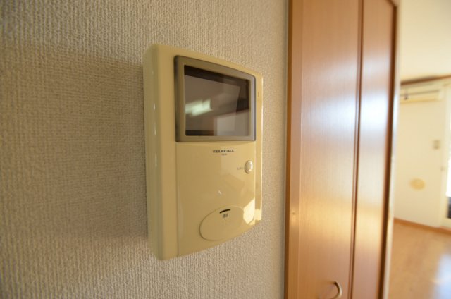 セキュリティ　モニター付きで安心ですね☆
