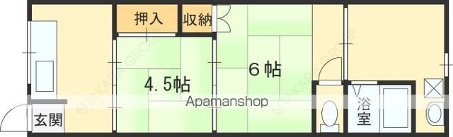村田マンションの間取り写真