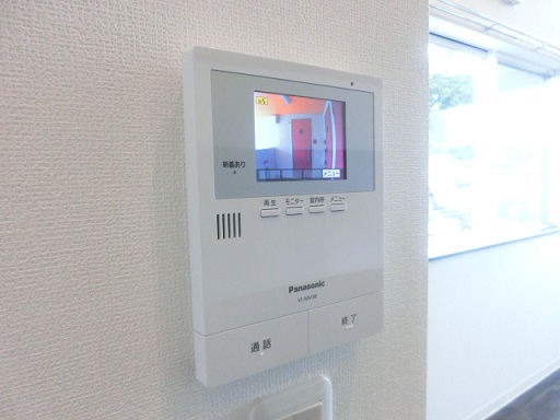 セキュリティ　急な来客にも安心のＴＶドアホンです♪