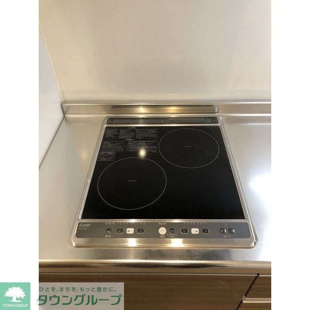 キッチン　IH　２口コンロ