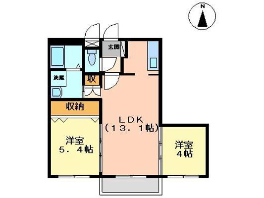 キャッスル神山の間取り写真